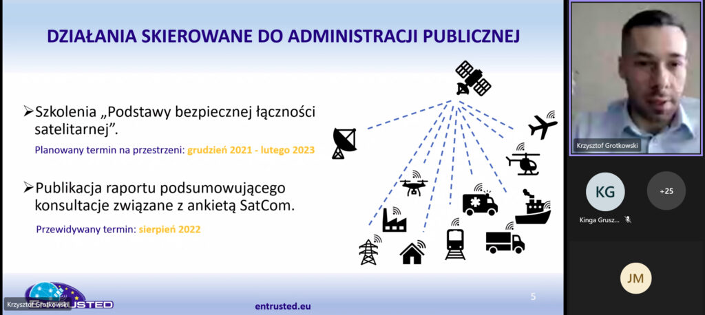 Bezpieczna łączność satelitarna – wypełniamy ankiety