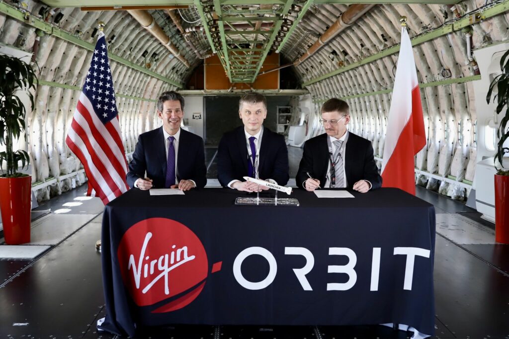 Rusza współpraca POLSA z Virgin Orbit