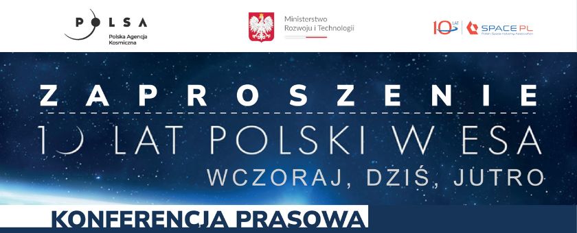 Dyrektor Generalny ESA i Prezes POLSA spotkają się z mediami